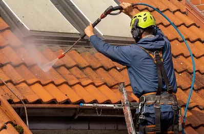 Démoussage et hydrofuge de toiture à Juxue